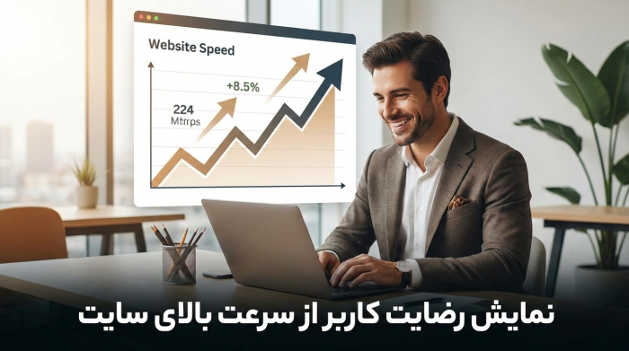 افزایش سرعت سایت توسط تیم مکران سیستم برای تجربه کاربری بهتر.